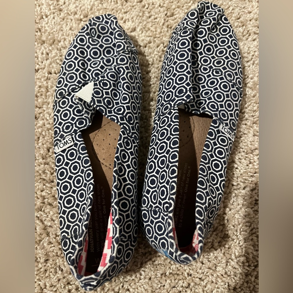 Blue Toms.